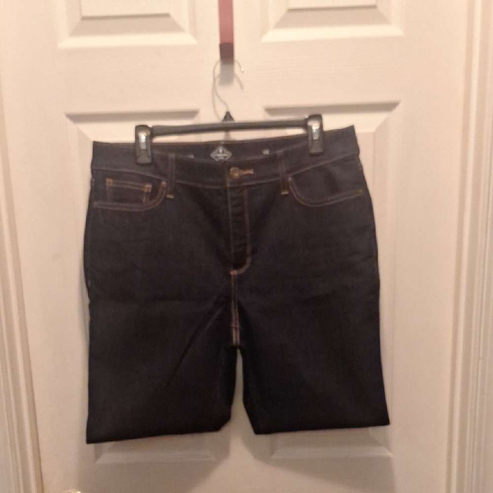 St. John's Bay Dark Indigo Straight Leg Women's Jeans